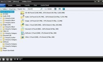 Ares Galaxy – Busca y descarga RÁPIDAMENTE todo tipo de archivos