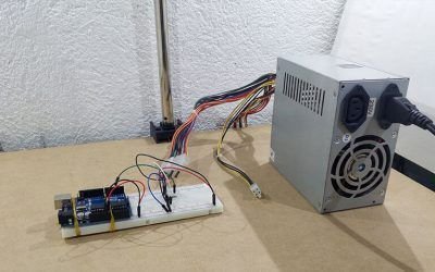 Enciende una fuente de alimentacion ATX con Arduino