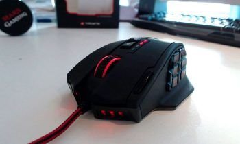 Mars Gaming MM4 – Raton Gaming con sensor láser de 16400 dpi y 19 botones – Macros