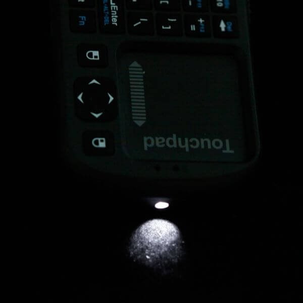 iPazzPort 2.4G Wireless - Mini teclado inalámbrico con Touchpad - Android - Smart TV - PC