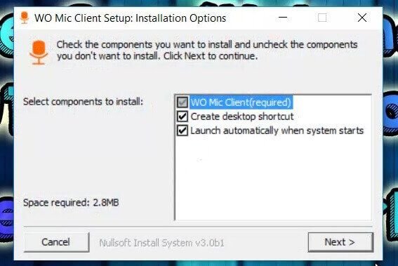 WO Mic - Convierte tu dispositivo Android en un micrófono USB o inalambico para tu ordenador. - Paso 1